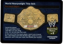 World Heavyweight Title Belt